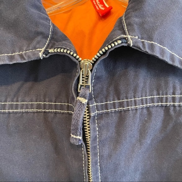 Kid’s Hanna Andersson zip-up Navy Hoodie Jacket Sz 5/ 110 - Picture 4 of 11